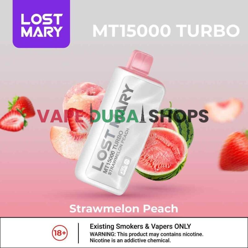 LOST-MARY-MT15000-15000-Puffs-Price-in-Dubai-STRAWMELON-PEACH