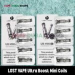 LOST VAPE Ultra Boost Mini Replacement Coils ( 5pcs) in Dubai, UAE