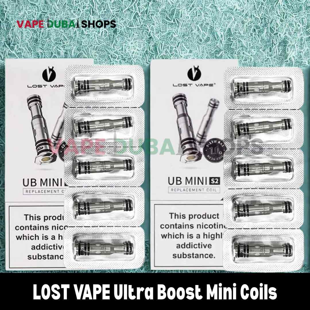 LOST VAPE Ultra Boost Mini Replacement Coils ( 5pcs) in Dubai, UAE LOST VAPE Ultra Boost Mini Replacement Coils ( 5pcs) in Dubai, UAE