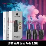 LOST VAPE Ursa Pods 2.5ML Pod Cartridge in Dubai, UAE