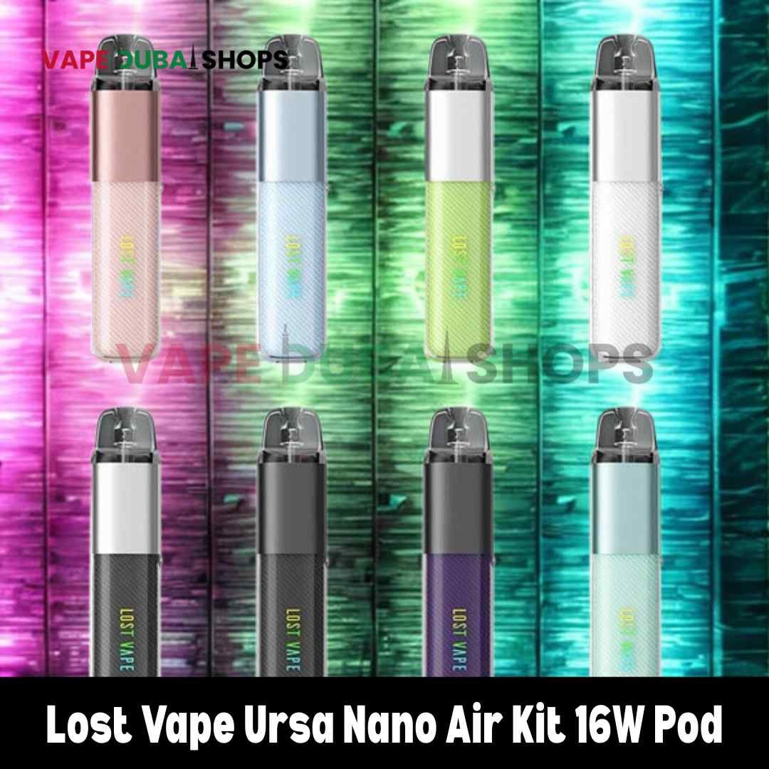 Lost Vape Ursa Nano Air Kit 16W Pod System 800mAh Vape Kit Lost Vape Ursa Nano Air Kit 16W Pod System 800mAh Vape Kit