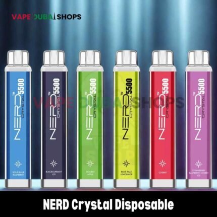 NERD Crystal Disposable vape 5500 Puffs in Dubai, UAE_