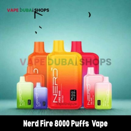 Nerd Fire 8000 Puffs Disposable Vape In Dubai