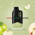 PURA-6000-Disposable-20MG-Rechargeable-Vape-Price-in-Dubai-Apple-Peach
