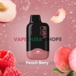 PURA-6000-Disposable-20MG-Rechargeable-Vape-Price-in-Dubai-Peach-Berry