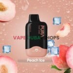 PURA-6000-Disposable-20MG-Rechargeable-Vape-Price-in-Dubai-Peach-Ice