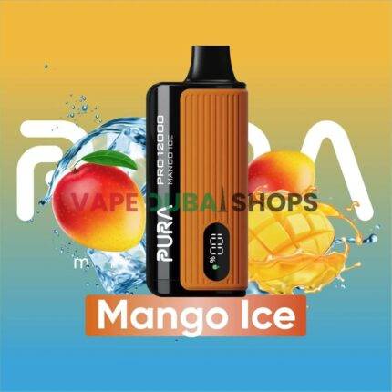 PURA-PRO-12000-Puffs-Price-in-Dubai-MANGO-ICE