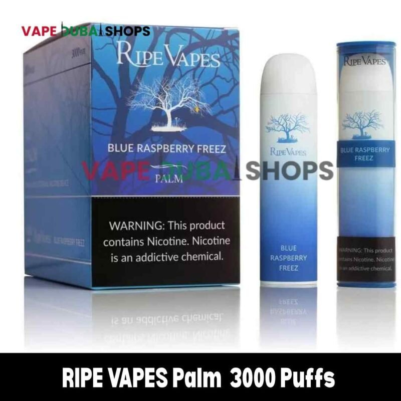 RIPE VAPES Palm Disposable 3000 Puffs 20MG Rechargeable Vape in Dubai, UAE