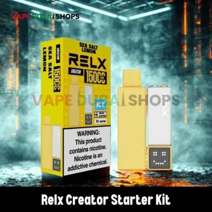 Relx Creator Starter Kit 15000 Puffs Disposable Vape in UAE