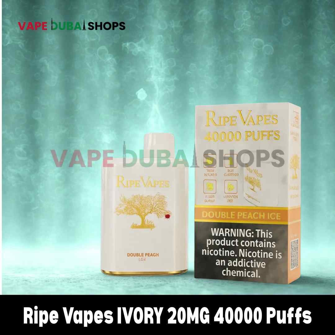 Ripe Vapes IVORY 20MG 40000 Puffs Disposable vape Ripe Vapes IVORY 20MG 40000 Puffs Disposable vape
