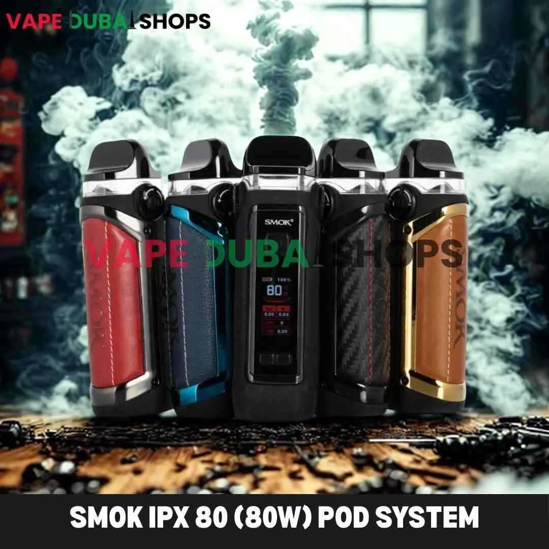 SMOK IPX 80 (80W) Pod System In Dubai (1) SMOK IPX 80 (80W) Pod System In Dubai (1)