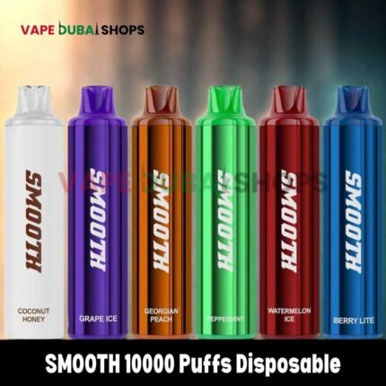 SMOOTH 10000 Puffs Disposable Vape 20 MG in Dubai