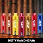 SMOOTH Whale Disposable 2% & 5% 12000 Puffs Rechargeable Vape in Dubai, UAE