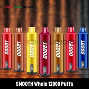 SMOOTH Whale Disposable 2% & 5% 12000 Puffs Rechargeable Vape in Dubai, UAE