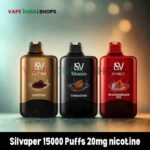 Silvaper 15000 Puffs 20mg nicotine Disposable Vape In Dubai