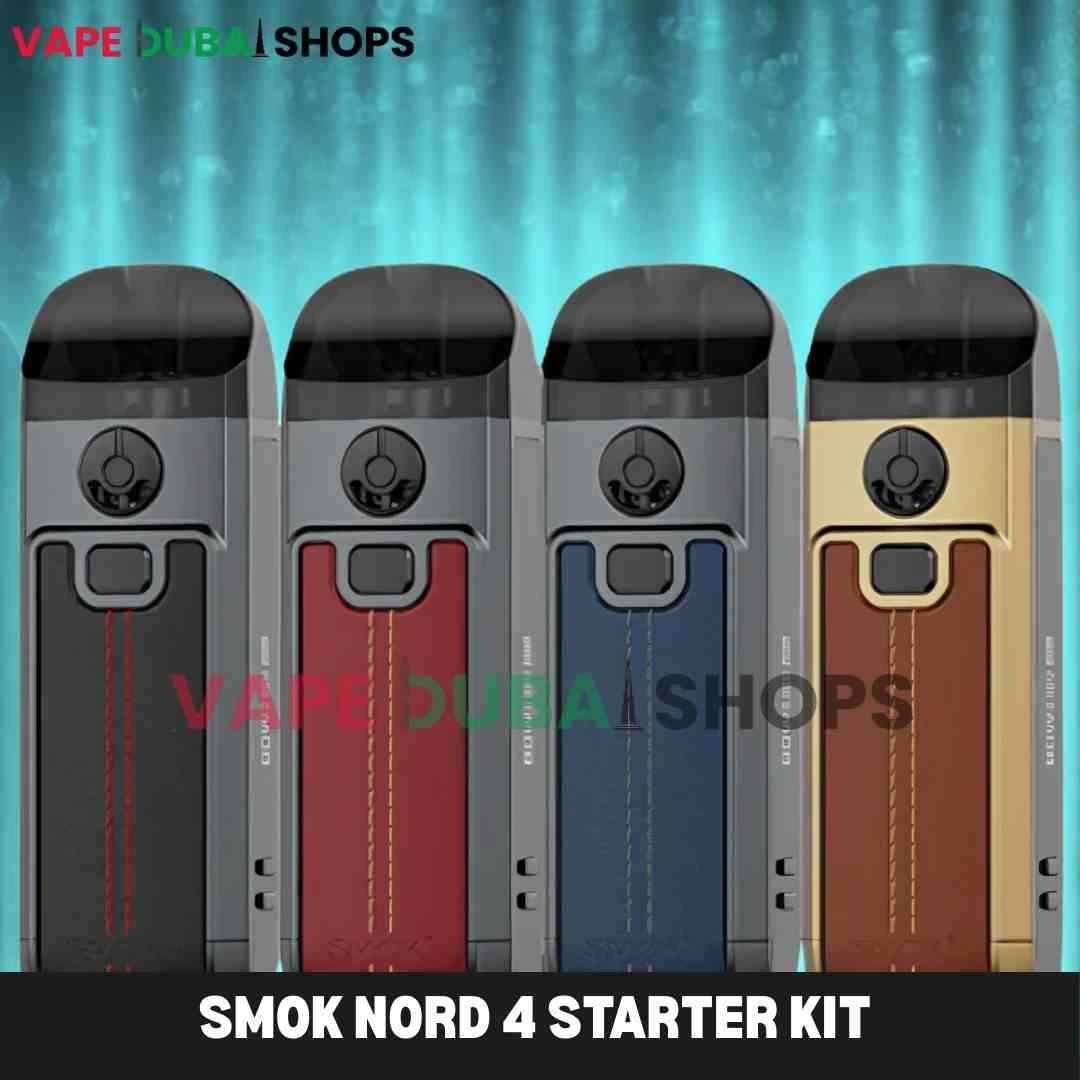 Smok Nord 4 Starter Kit Vape Pod ( Leather Series ) (1) Smok Nord 4 Starter Kit Vape Pod ( Leather Series ) (1)
