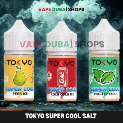 TOKYO Super Cool Salt Nicotine 30ml Vape Juice 35mg and 50mg E-Liquid in Dubai, UAE (1)