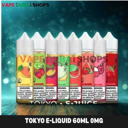 Tokyo E-liquid 60ml 0mg Nicotine In UAE