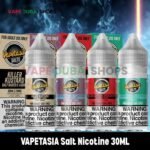 VAPETASIA Salt Nicotine 30ML Vape Juice 24MG and 48MG E-Liquid in Dubai, UAE
