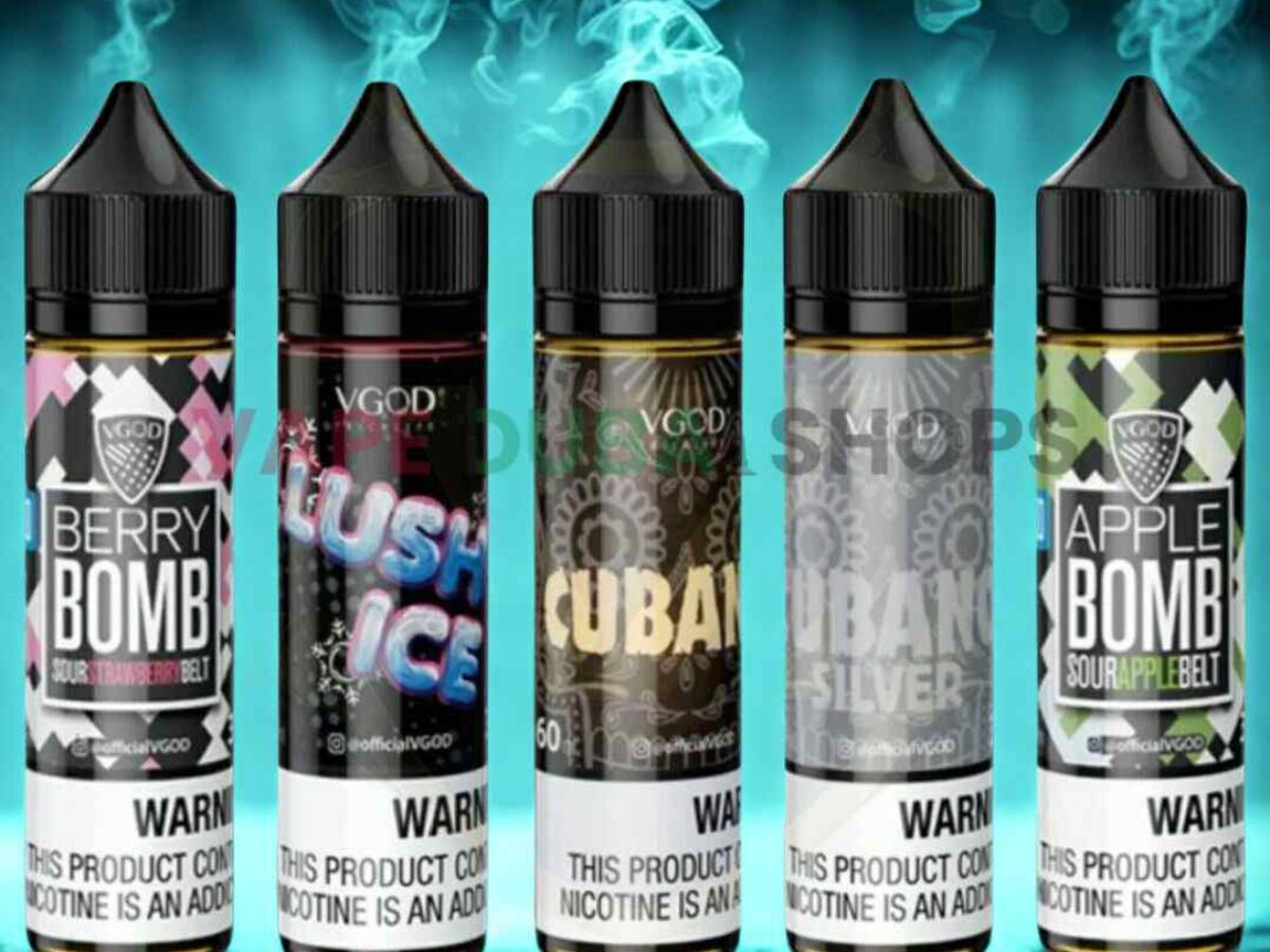 Vgod 60ml E Liquid 3MG E Juice – Vape Juice – Buy Now