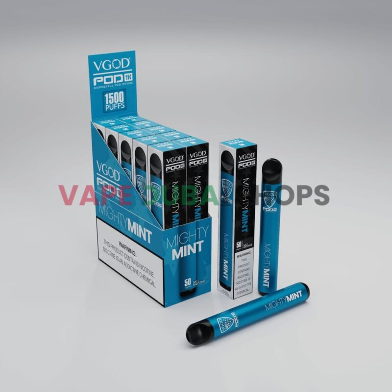 VGOD-POD-1K-1500-Puffs-50mg-Disposable-Vape-Price-in-Dubai-Mighty-Mint