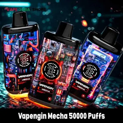 Vapengin Mecha 50000 Puffs 30mg Nicotine Disposable Cap