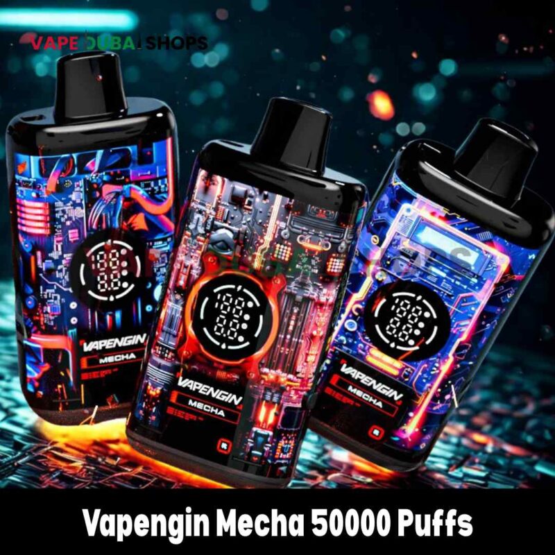 Vapengin Mecha 50000 Puffs 30mg Nicotine Disposable Cap