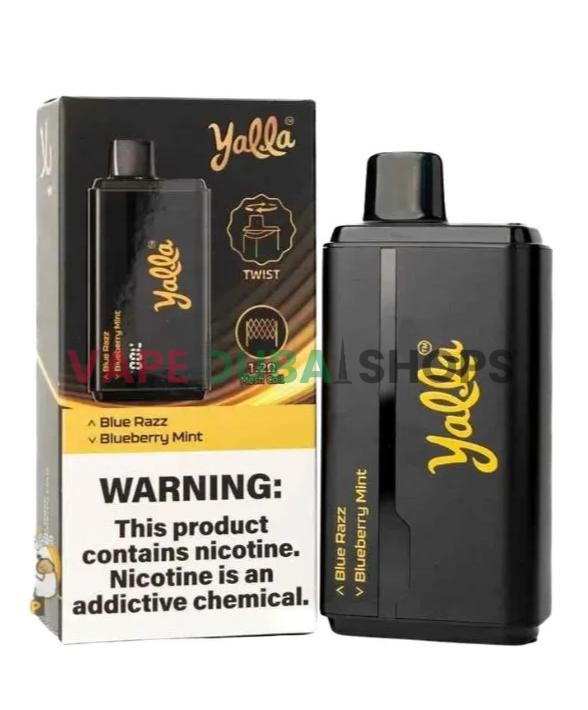 YALLA 24000 Puffs 50MG Nicotine disposable vape – Buy Now