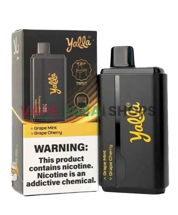 YALLA 24000 Puffs 50MG Nicotine disposable vape – Buy Now
