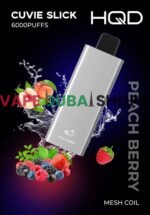 hqd-cuvie-slick-6000-puffs-20mg-disposable-vape-in-dubai-Peach-Berry