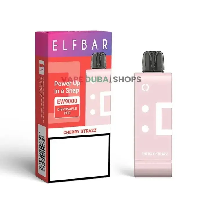 ELF BAR EW9000 Prefilled Pod Kit 9000 Puffs New 2024 In UAE-Cherry-Strazz