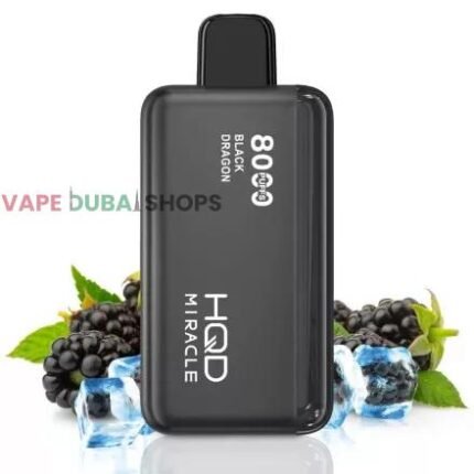 Hqd miracle 8000 puffs__Black Dragon