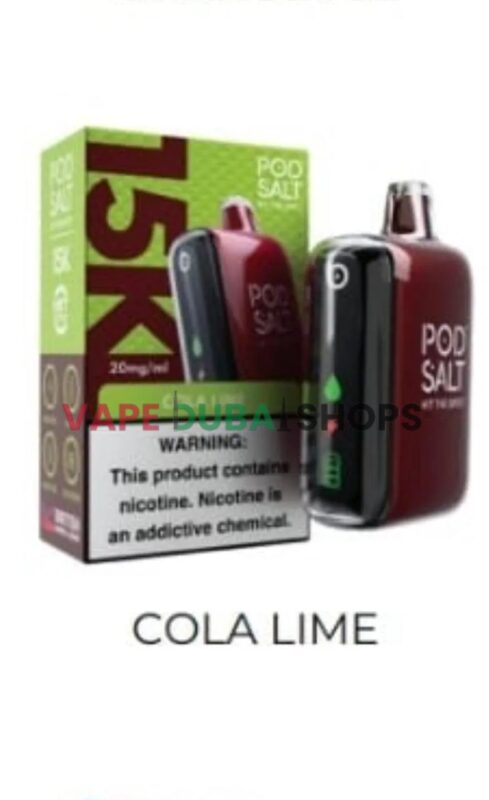 Podsalt-15000-Puffs-2-Nicotine-Disposable-Cola-Lime