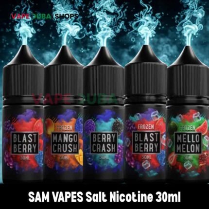 SAM VAPES Salt Nicotine 30ml E-Liquid 30mg & 50mg Vape Juice in Dubai, UAE