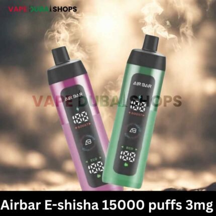 Airbar E-shisha 15000 puffs 3mg nicotine DTL vape