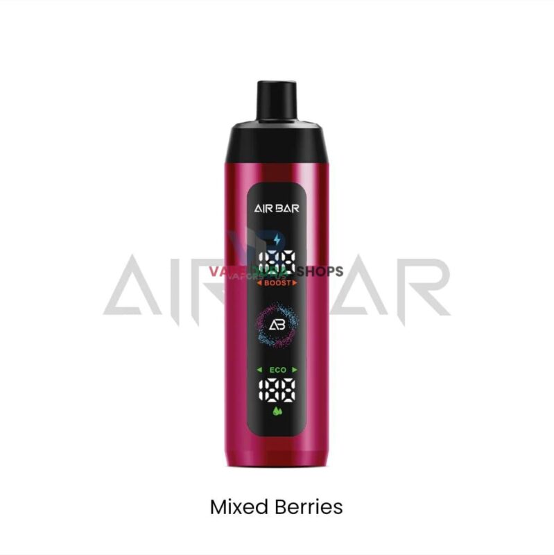 Airbar E-shisha 15000 puffs 3mg nicotine DTL vape __Mixed Berries