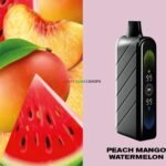 Fummo Nova 50000 Puffs 20mg Disposable Vape in Dubai - peach mango watermelon