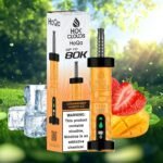 HoQa 80k puffs 5_ nicotine Disposable Vape in Dubai strawberry mango ice