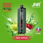 JNR Shisha Storm 52000 Puffs Disposable Vape 2% DTL in the UAE__Two Apple
