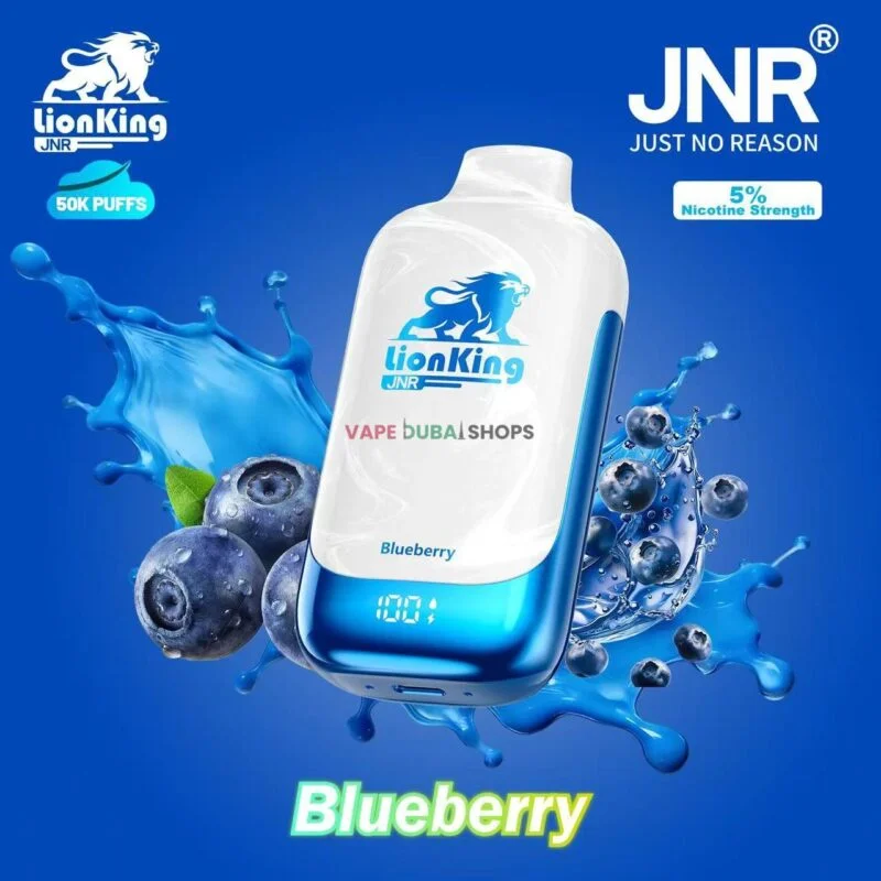 JNR lion king 50000 puffs 50mg nicotine__Blueberry