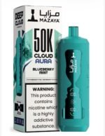 MAZAYA CLOUD AURA 50K Disposable Vape in Dubai blueberry mint