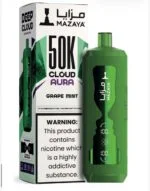 MAZAYA CLOUD AURA 50K Disposable Vape in Dubai grape mint