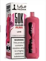 MAZAYA CLOUD AURA 50K Disposable Vape in Dubai love