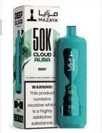 MAZAYA CLOUD AURA 50K Disposable Vape in Dubai mint