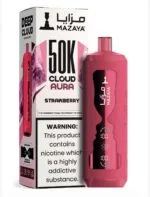 MAZAYA CLOUD AURA 50K Disposable Vape in Dubai strawberry