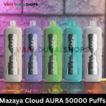 Mazaya Cloud AURA 50000 Puffs Disposable Vape 6mg in the UAE