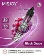 Misjoy premium salt nicotine 30mg 30mg liquid USA brand __BlackGrape
