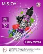 Misjoy premium salt nicotine 30mg 30mg liquid USA brand __Fizzy Vimto