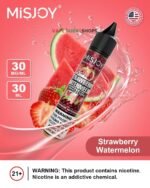 Misjoy premium salt nicotine 30mg 30mg liquid USA brand __Strawberry Watermelon