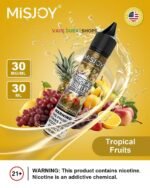 Misjoy premium salt nicotine 30mg 30mg liquid USA brand __Tropical Fruits